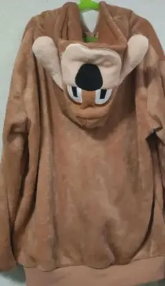 ヒューマン フォール フラット フード付きパーカー バディ 犬 ジップパーカー