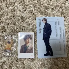 向井康二 Snow Man フォトカード キーホルダー