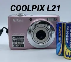 Nikon COOLPIX 2100 ピンク 極美品 単三電池 コンデジ - メルカリ