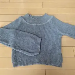 美品　DAZY グレー長袖ニット　Ｍサイズ