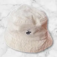 ⭐︎美品⭐︎ POLO ユニセックス　バケットハット　コードュロイ　匿名配送