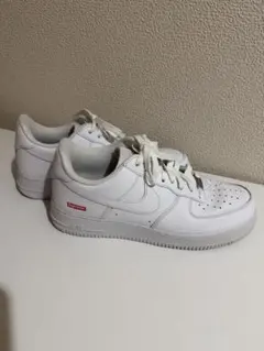 Nike Air Force 1 Supreme ホワイト UK9 28cm
