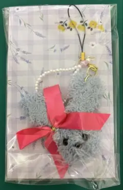 ハンドメイド　モールドール（うさぎ）キーチャーム