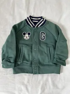 GAP ミッキーマウス ジャケット 80cm~ グリーン