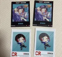 URUCA CRチェキ風カード4枚セット