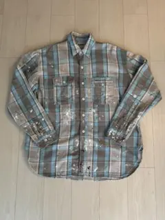 BOW WOW 25FWバウワウ PAINTER'S FLANNEL SHIRT