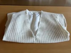 le.coeur blancロービングツイードベスト　　［タグ付き未着用］