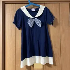 axes kids ネイビー ワンピース 130cm