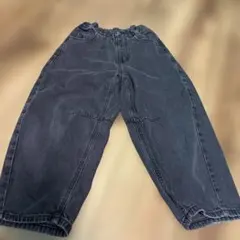GU バレルレッグジーンズ　120 美品
