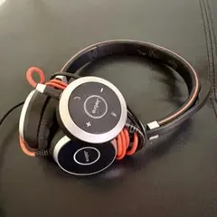 Jabra 有線ヘッドセット ブラック/オレンジ - メルカリ