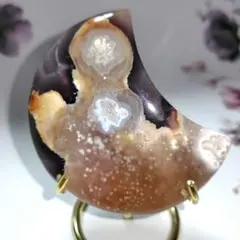 ♡桜瑪瑙♡ 瑪瑙層が美しい 大きめパーム 天然石 - メルカリ