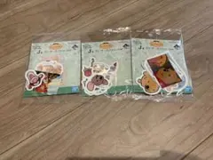 くまのプーさん　一番くじ　ステッカーセット