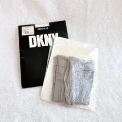 DKNY ダナキャラン　レディースタイツ Small 無地 グレー　新品未使用
