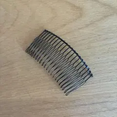 ヘアコーム　黒　シンプル