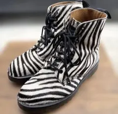 Dr. Martens×BEAMS レオパード ハラコ 3ホール シューズ - メルカリ