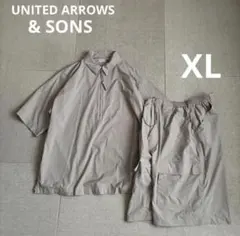 &SONS ユナイテッドアローズ パーテックス セットアップ XL ベージュのサムネイル