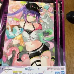 激レア✧ rurudo B2タペストリー ♥くじ抱き枕カバーアクスタ常闇トワ Vtuberグッズ】こんなの買取りました！《ホロコミ C98 常闇トワ