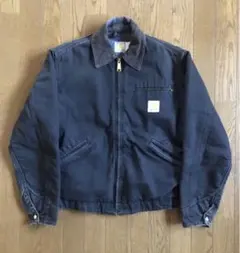 USA製♤希少 ブラック黒　デトロイトジャケット　アメカジ古着　カーハート