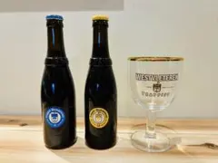 【新品未使用】Westvleteren トラピストビール 2本+専用グラスセット 超希少・幻のビール】 Westvleteren 2本＋グラスセット - メルカリ