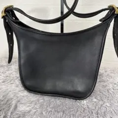美品　オールドコーチ　COACH ショルダーバッグ　ブラック　黒　9950