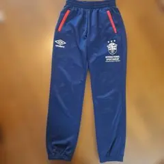 Umbro ネイビー 長ズボン スポーツ用