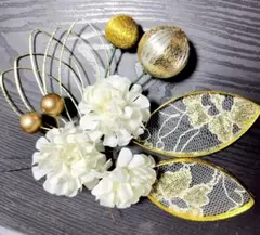 髪飾り水引、和玉成人式振袖、結婚式、卒業式、前撮り、七五三