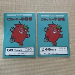 ビラッキー じゆうちょう ２冊セット ゆるキャラ 平取町