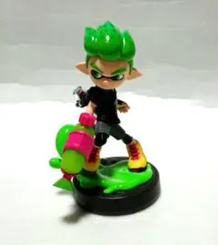 スプラトゥーン amiibo　ボーイネオングリーン