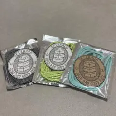 【新品未使用】GETABACO シューレース 3点セット　値下げしました