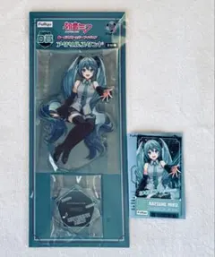 フリューくじ 初音ミク ぬーどるストッパーフィギュア　D賞アクリルスタンド