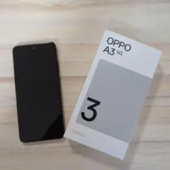 中古 美品 OPPO A3 5G ブラック