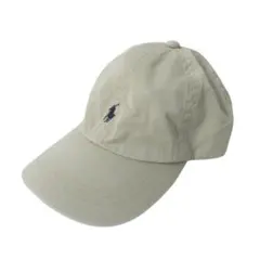 ポロバイラルフローレン 50cm コットン ベースボール キャップ ベージュ