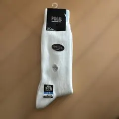Polo ホワイト ソックス 27-29cm