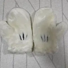 ディズニー ミッキー フェイクファー ミトン 大人用手袋
