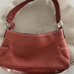 MICHAEL KORS レッド ショルダーバッグ