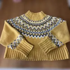 FREAK'S STORE フェairアニック柄ニットセーター Fサイズ