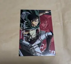 進撃の巨人 エレン イラストシート attack on memory 特典カード