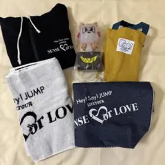 Hey!Say!JUMP ライブグッズ 5点 ペンライト/パーカー/タオル他