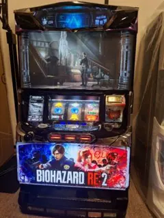 パチスロ実機　バイオハザード RE:2 不要機付　送料無料 Amazon | アデリオン バイオハザード RE:2 スロット実機 コイン