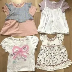子供Tシャツ　女の子　100cm