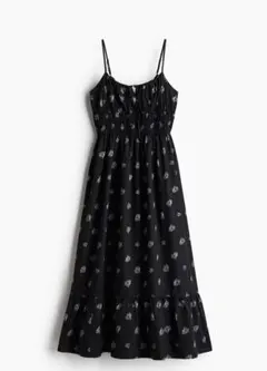 H&Mフラワーキャミロングワンピース