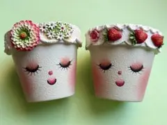 多肉植物用植木鉢 リメイク鉢 miyu鉢 作家さんハンドメイド② 多肉植物用植木鉢 リメイク鉢 miyu鉢 作家さんハンドメイド② 2025年