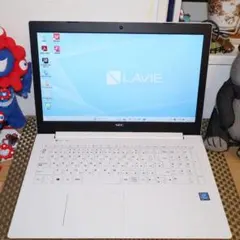 お手軽！Win11人気白！8世代CPU/メ8/高速SSD/無線/HDMI/カメラ