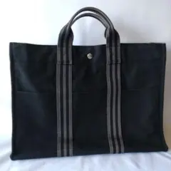 希少美品 インゲボルグ トートバッグ キャンバス 大容量 ロゴ 