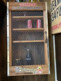 店舗什器 アメリカ ビンテージ ストアディスプレイ 古い棚レア