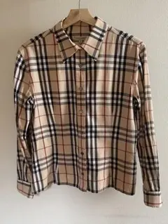 BURBERRY LONDON ノバチェック 長袖シャツ M