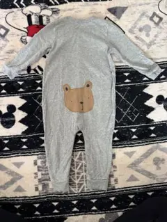 baby GAP ブランナベア　グレー ロンパース 12-18ヶ月