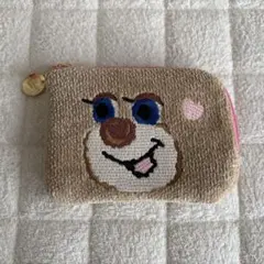 FEILER　フェイラーポーチ　ドアップテディガール　Ｌ字ポーチ