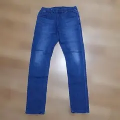 ユニクロ　メンズS　 ダークブルー ストレートデニム