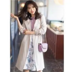 アプワイザーリッシェ  ゆるトレンチコート